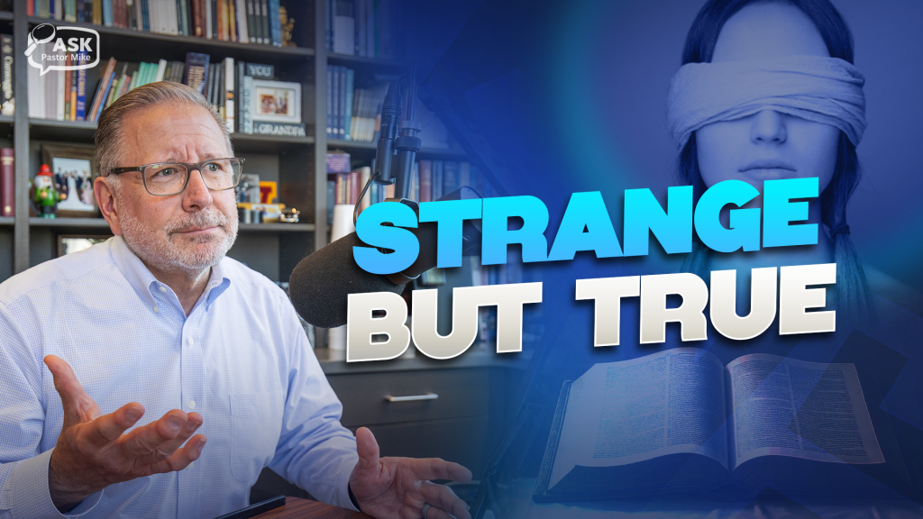 Can Spiritual Blindness Ever Be a Good Thing?
